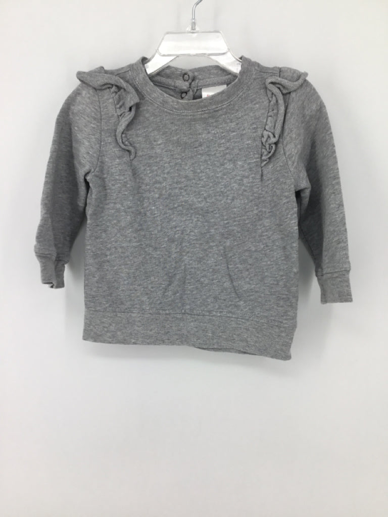 Hanna Andersson Child Size 2 Gray Sweatshirt - girls