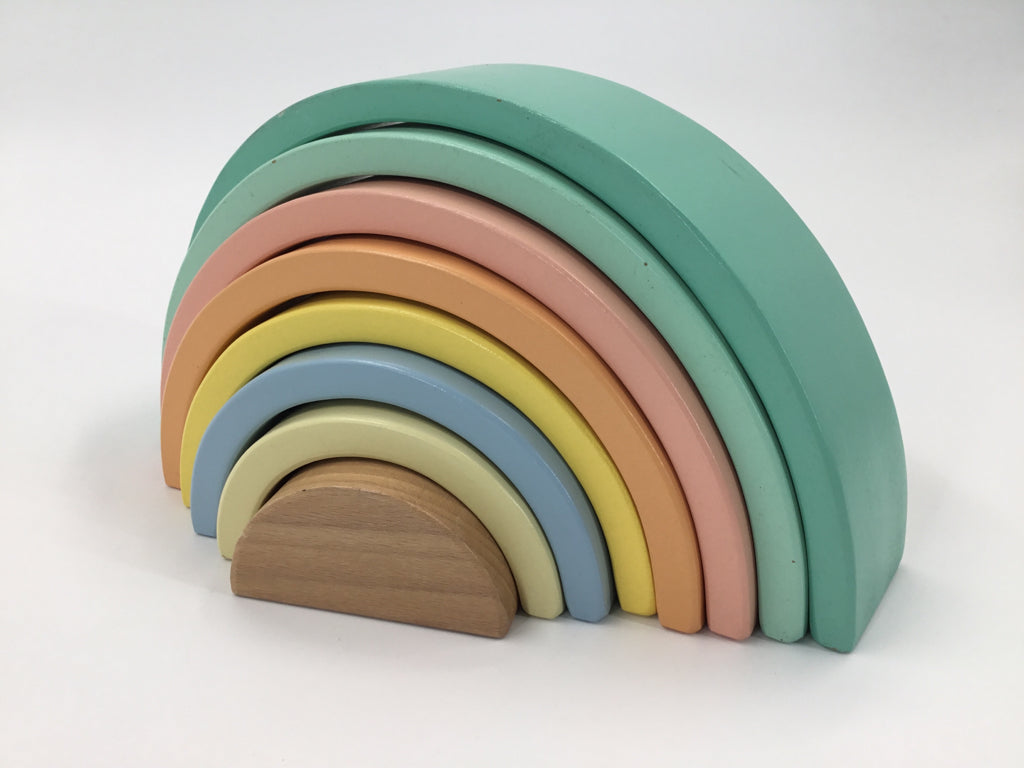 Studio Circus Wooden Stacking Rainbow