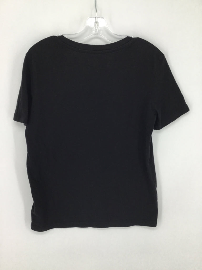 Old Navy Child Size 10 Black Solid T-shirt - boys