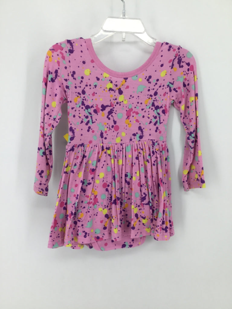 Play by Little Sleepies Child Size 18-24 Months Pink Pajamas - girls