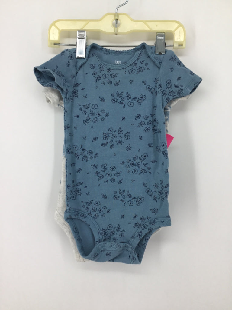 Just One You Made by Carters Child Size 12 Months Blue Onesie