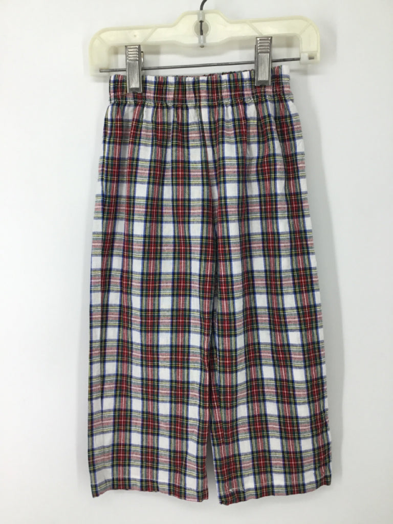 Classic Whimsey Child Size 2 Red Plaid Pants - boys