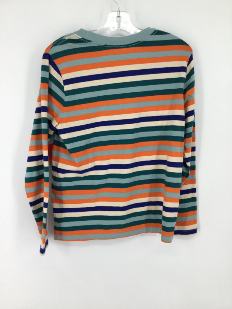 Hanna Andersson Child Size 8 Multi-Color Stripe T-shirt - boys