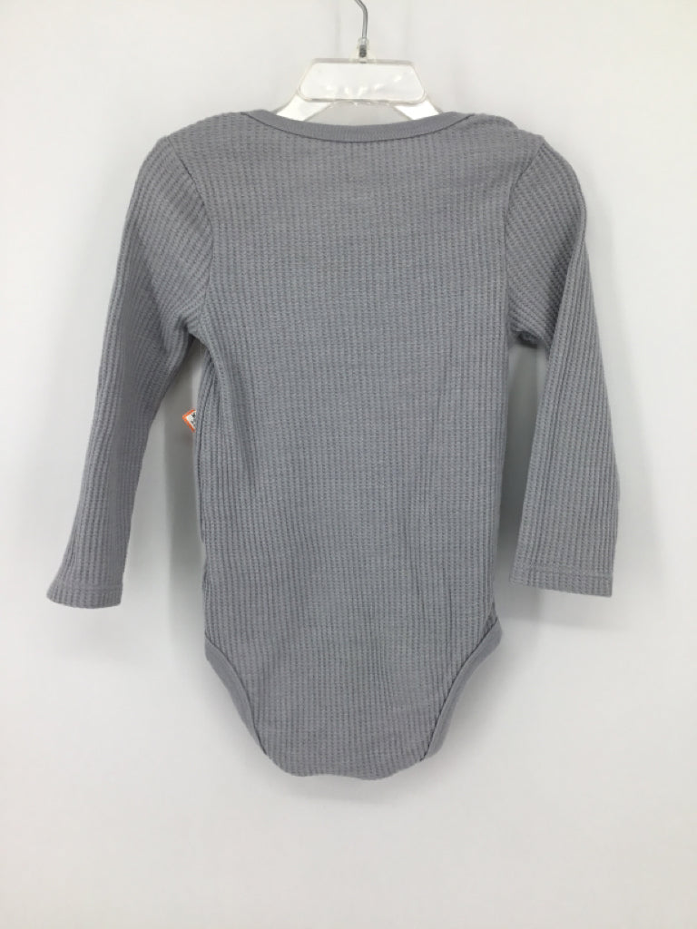 cloud island Child Size 24 Months Gray Onesie