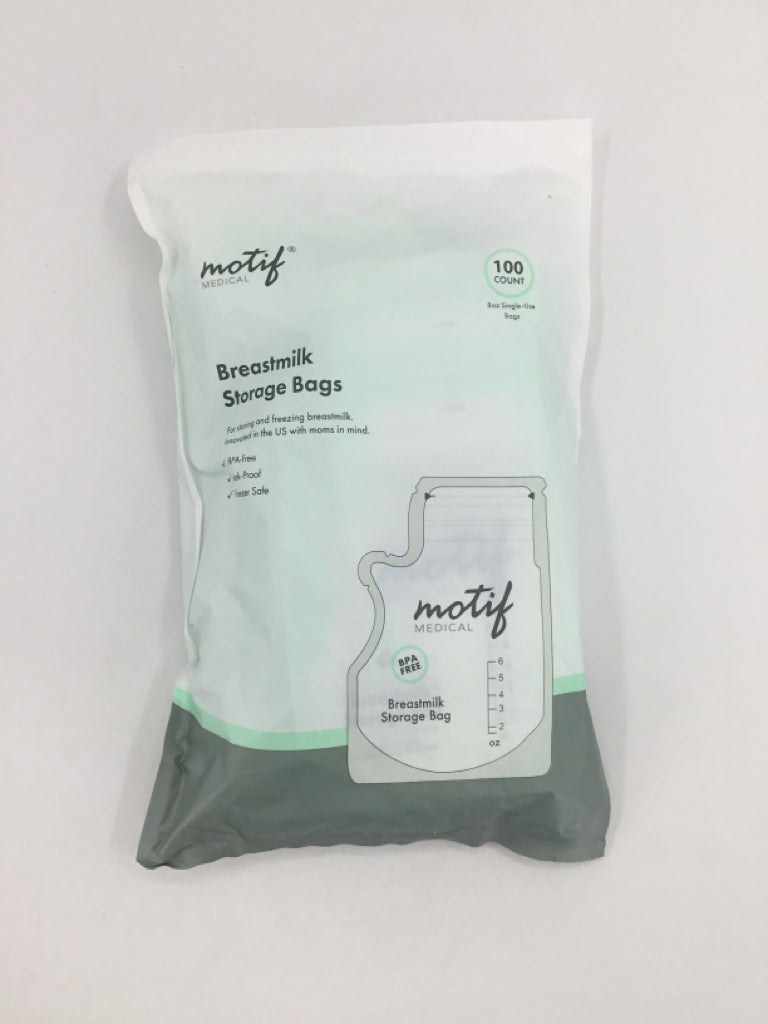 Motif Medical Breastmilk Storage Bags 100 Ct