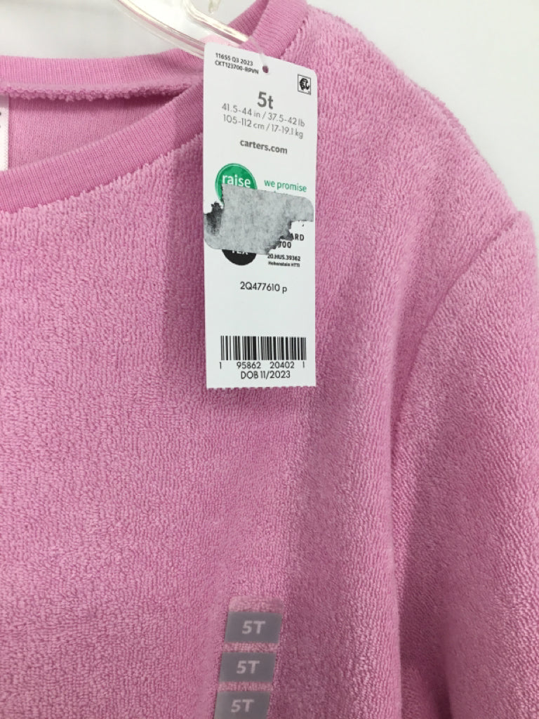 Carter's Child Size 5 Pink Shirt - girls