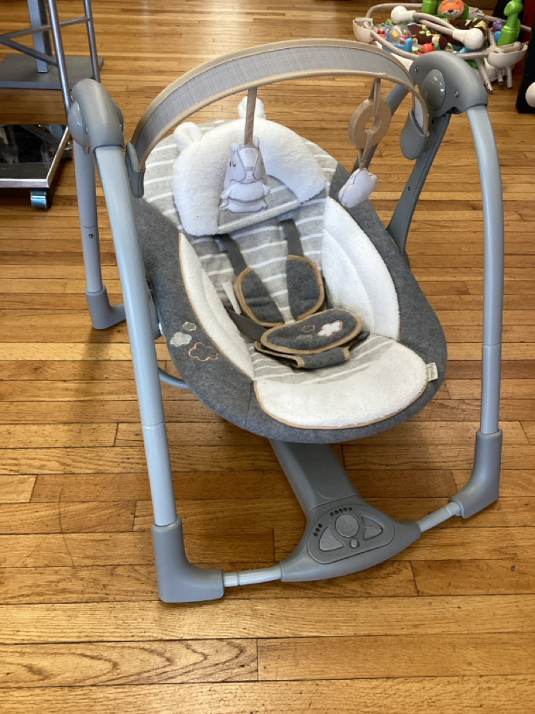 Ingenuity Boutique Collection Swing 'n Go Portable Baby Swing