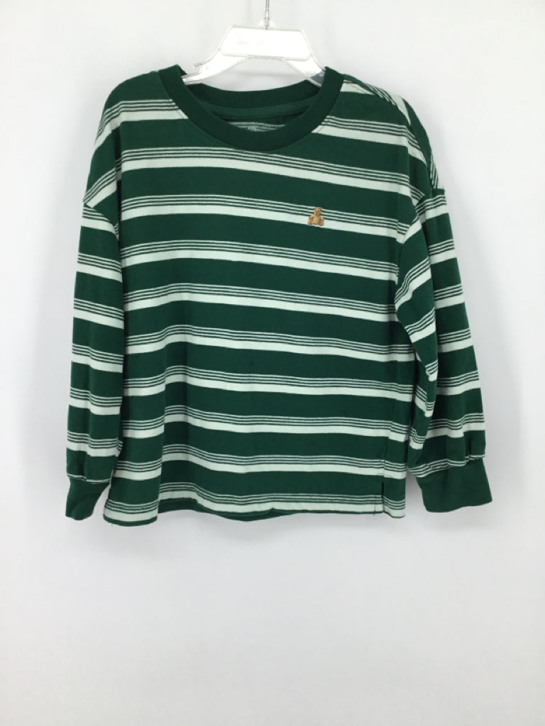 Baby Gap Child Size 5 Green Stripe Shirt - boys