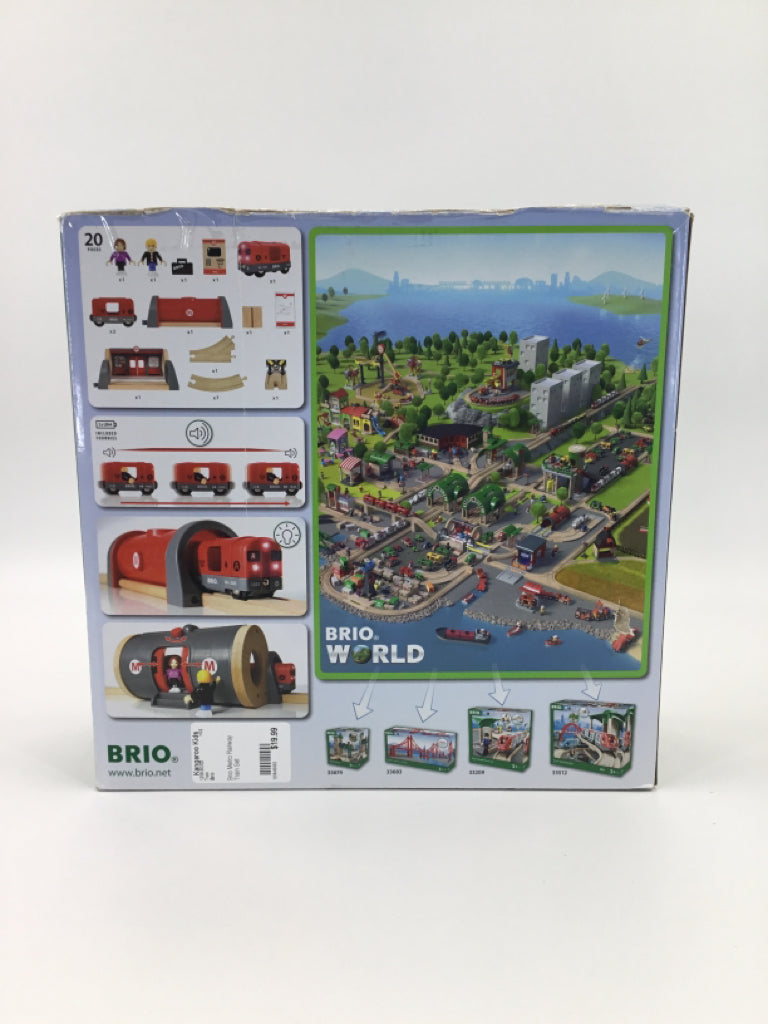 Brio Metro Railway Train Set