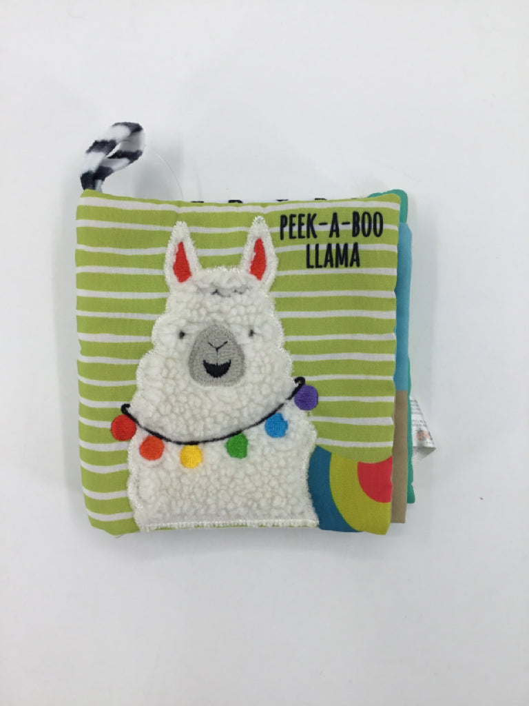 Sassy Peek-a-Boo Llama Crinkle Book