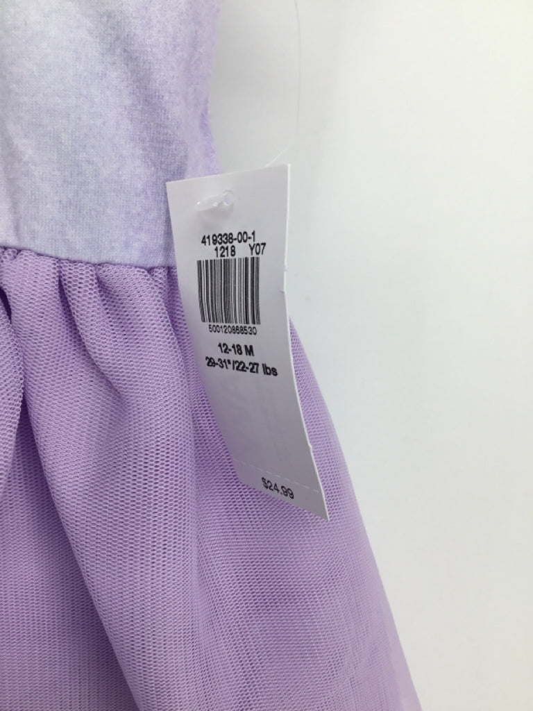 Old Navy Child Size 12-18 Months Purple Dress - girls
