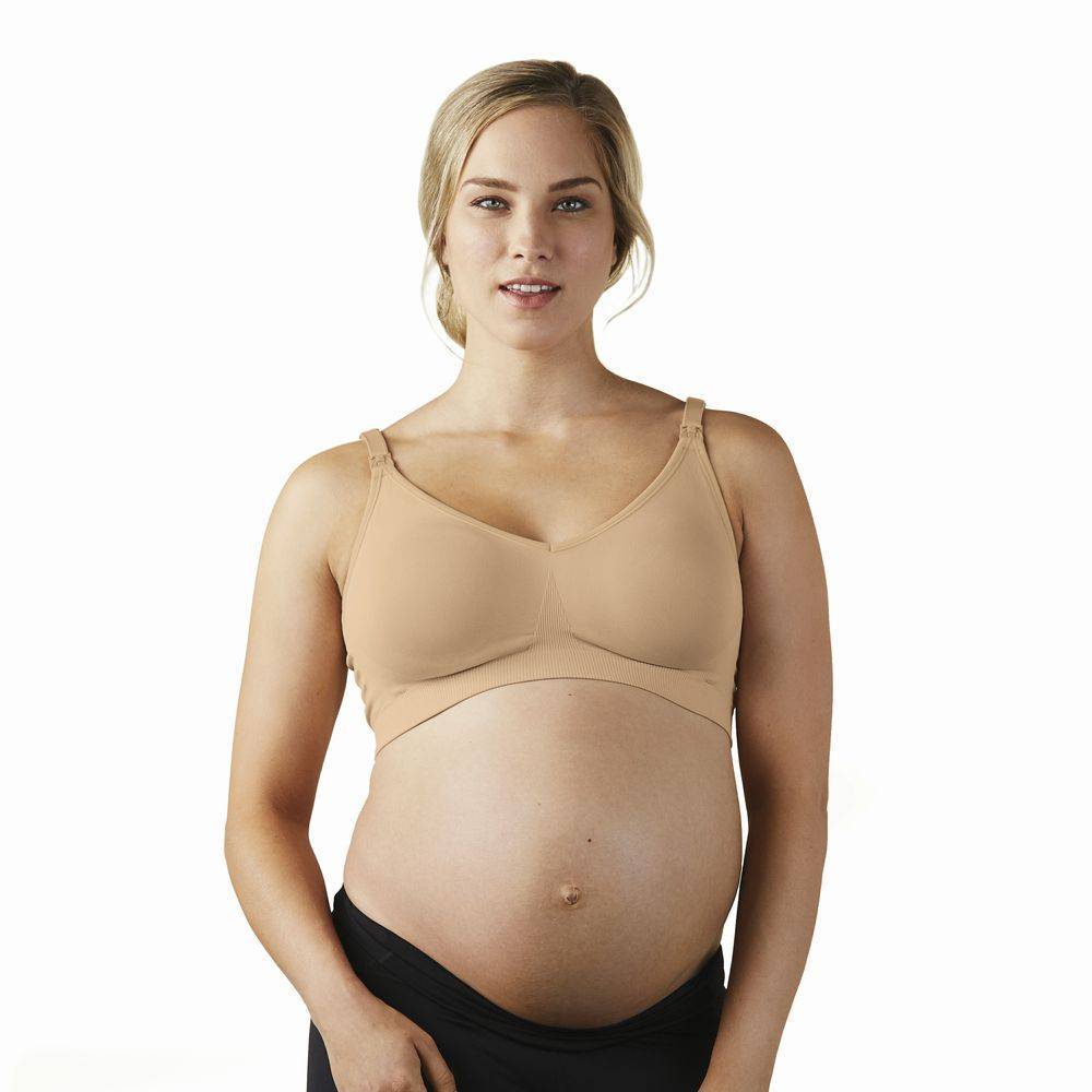 Bravado Designs Body Silk Seamless Full Cup Bra Size X-Large FC Black Wireless