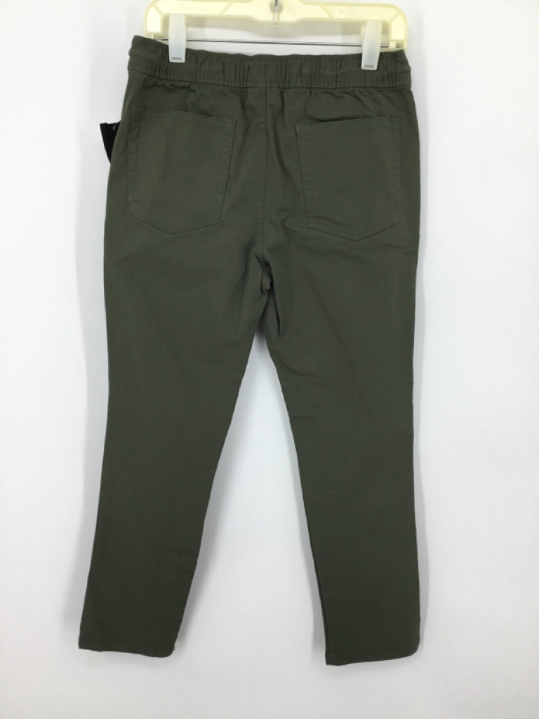 Cat & Jack Child Size 10 Green Solid Pants - boys