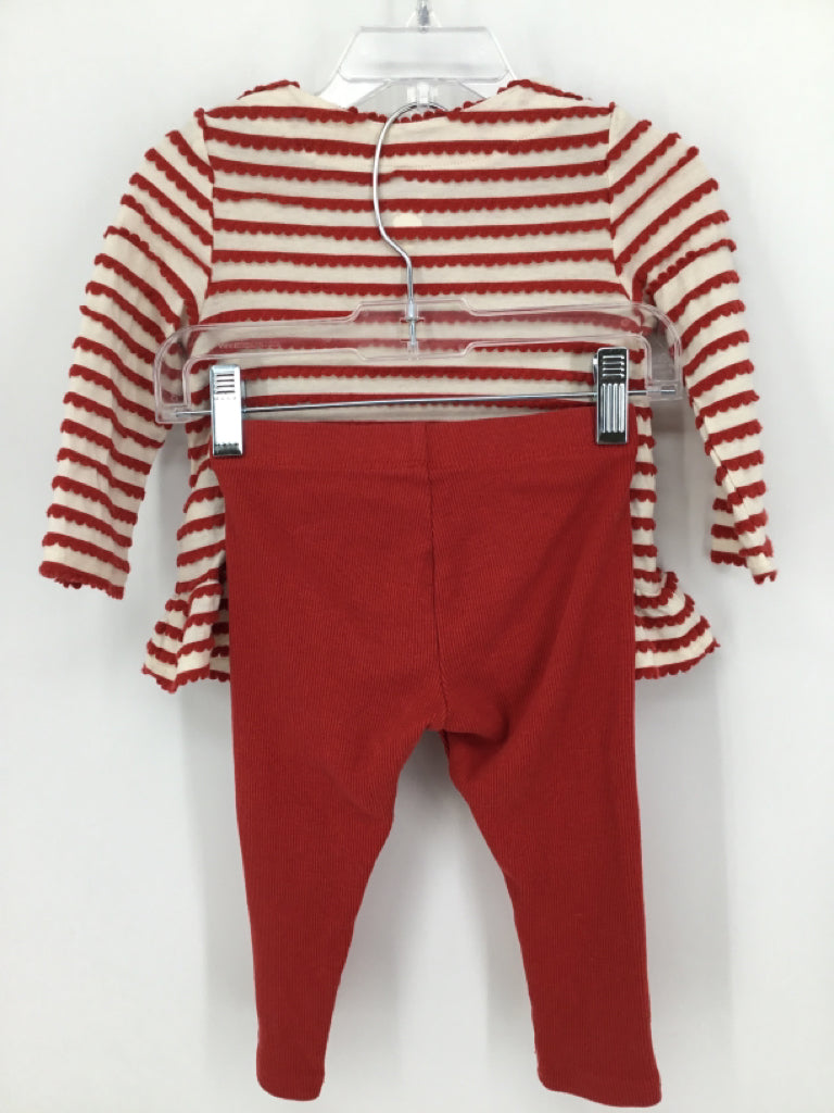 cloud island Child Size 12 Months Red Outfit - girls