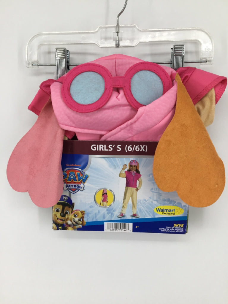 nickelodeon Child Size 6 Pink Skye Paw Patrol Halloween Costume