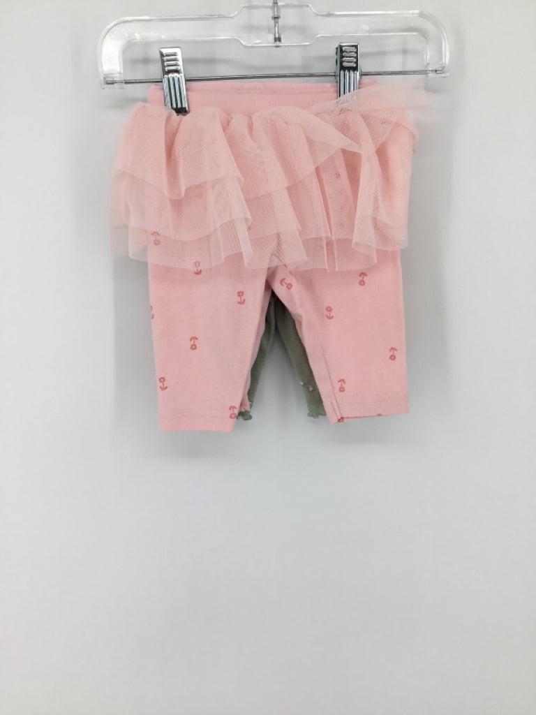 Just One You Made by Carters Child Size 3 Months Pink Pants - girls