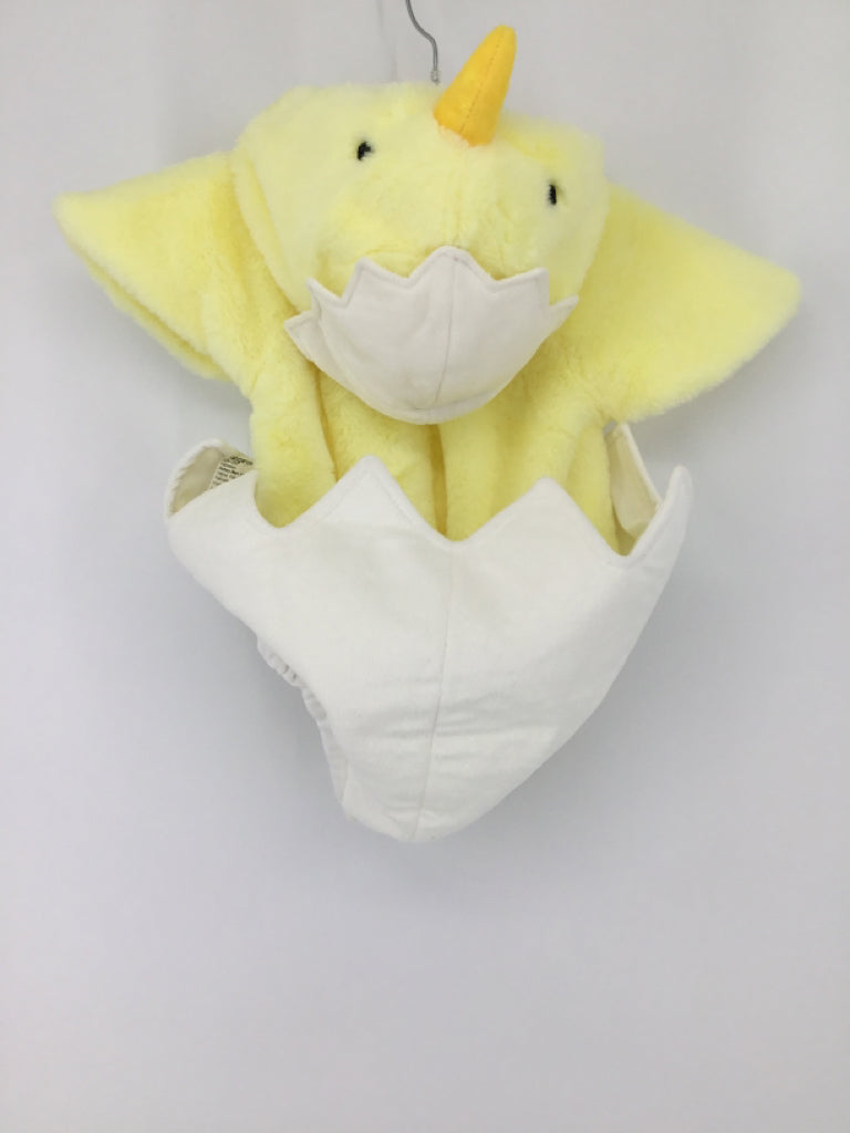 Pottery Barn Kids Child Size 6-12 Months Yellow Hatched Chick Halloween Costume