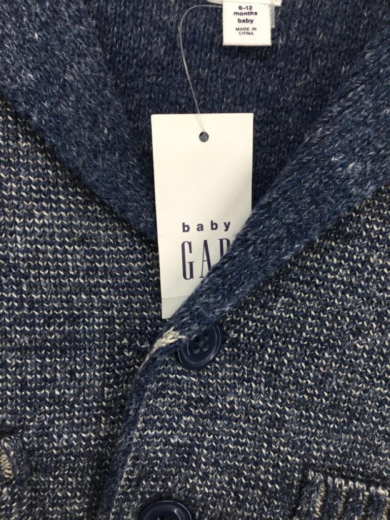Baby Gap Child Size 6-12 Months Navy Solid Sweater - boys