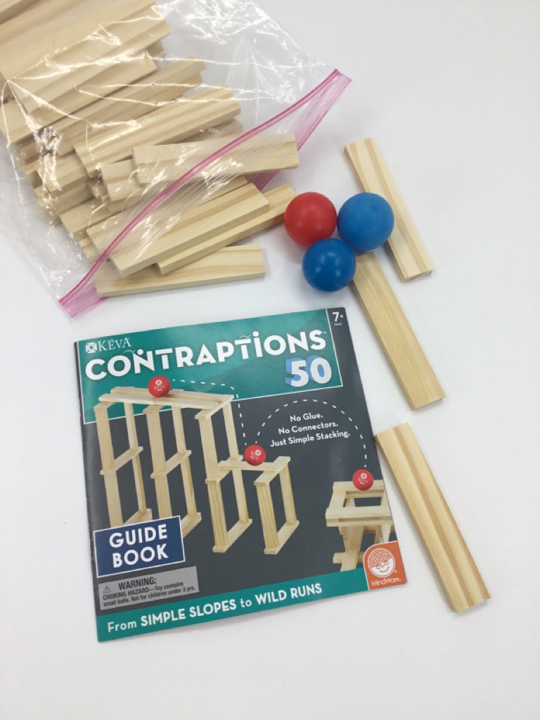 MindWare Keva Contraptions 50 Plank Set