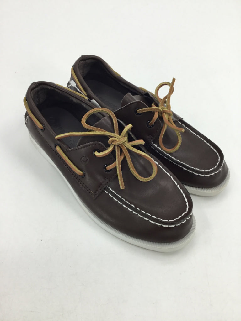 Sperry Child Size 4 Youth Brown Dress Shoes