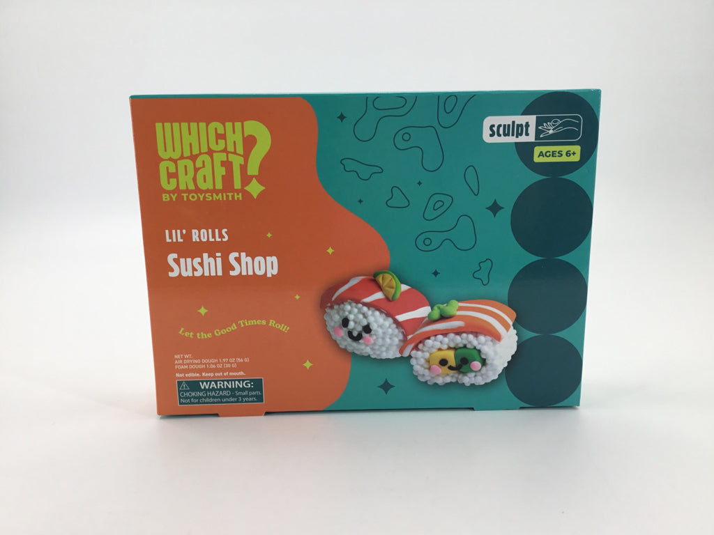 Toysmith Lil' Rolls Sushi Shop Dough Craft Kit