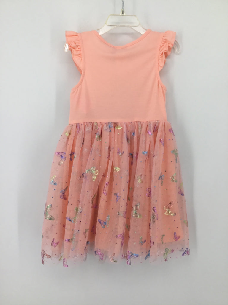 Zunie Child Size 5 Peach Dress - girls