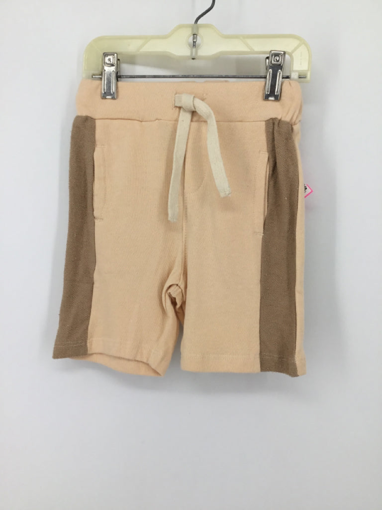 Dot Dot Smile Child Size 3 Tan Solid Shorts - boys