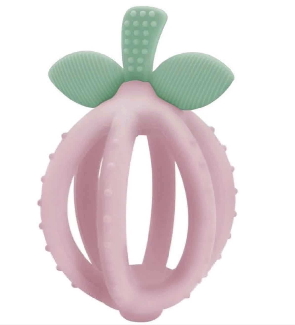 Itzy Ritzy - Bitzy Biter Teething Ball Teether (Pink Lemonade)