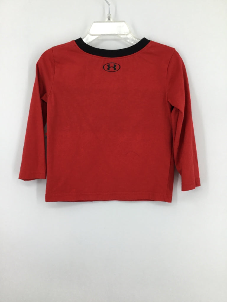 Under Armour Child Size 18 Months Red screen printed T-shirt - boys