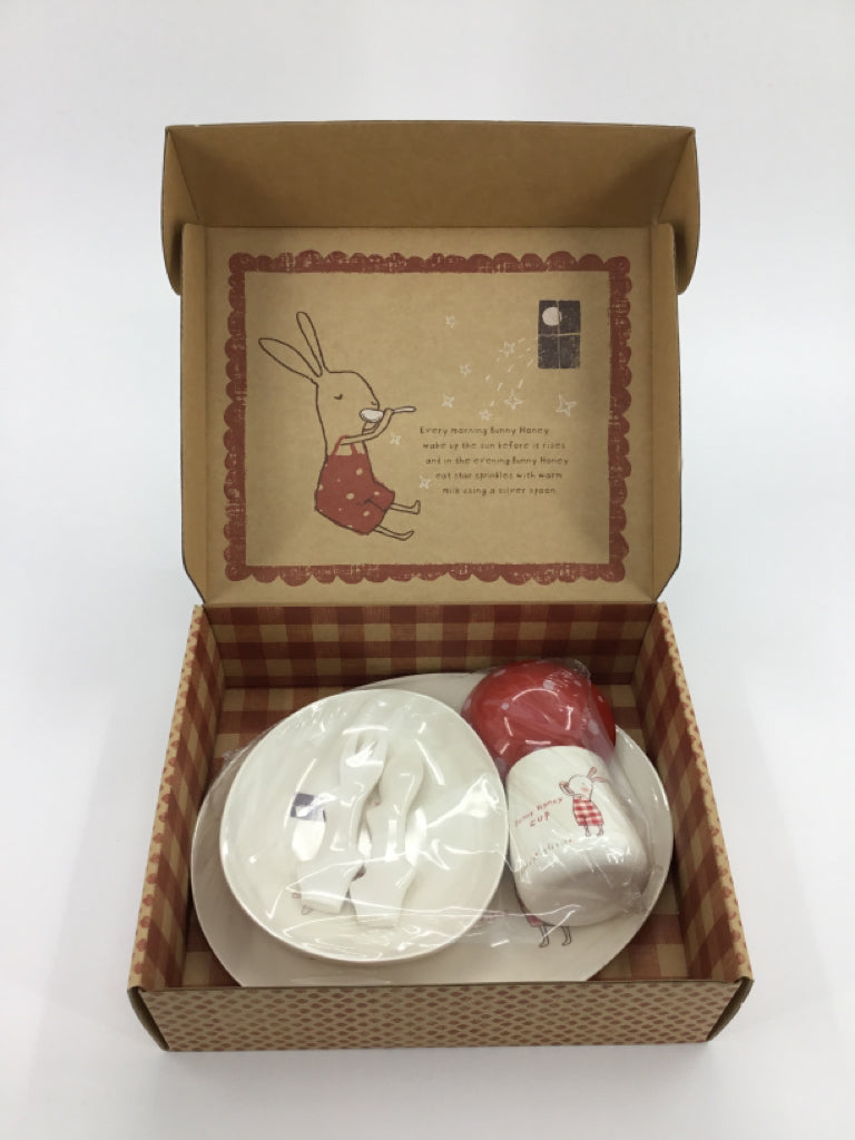 Maileg Bunny Honey 6 Piece Dish Set