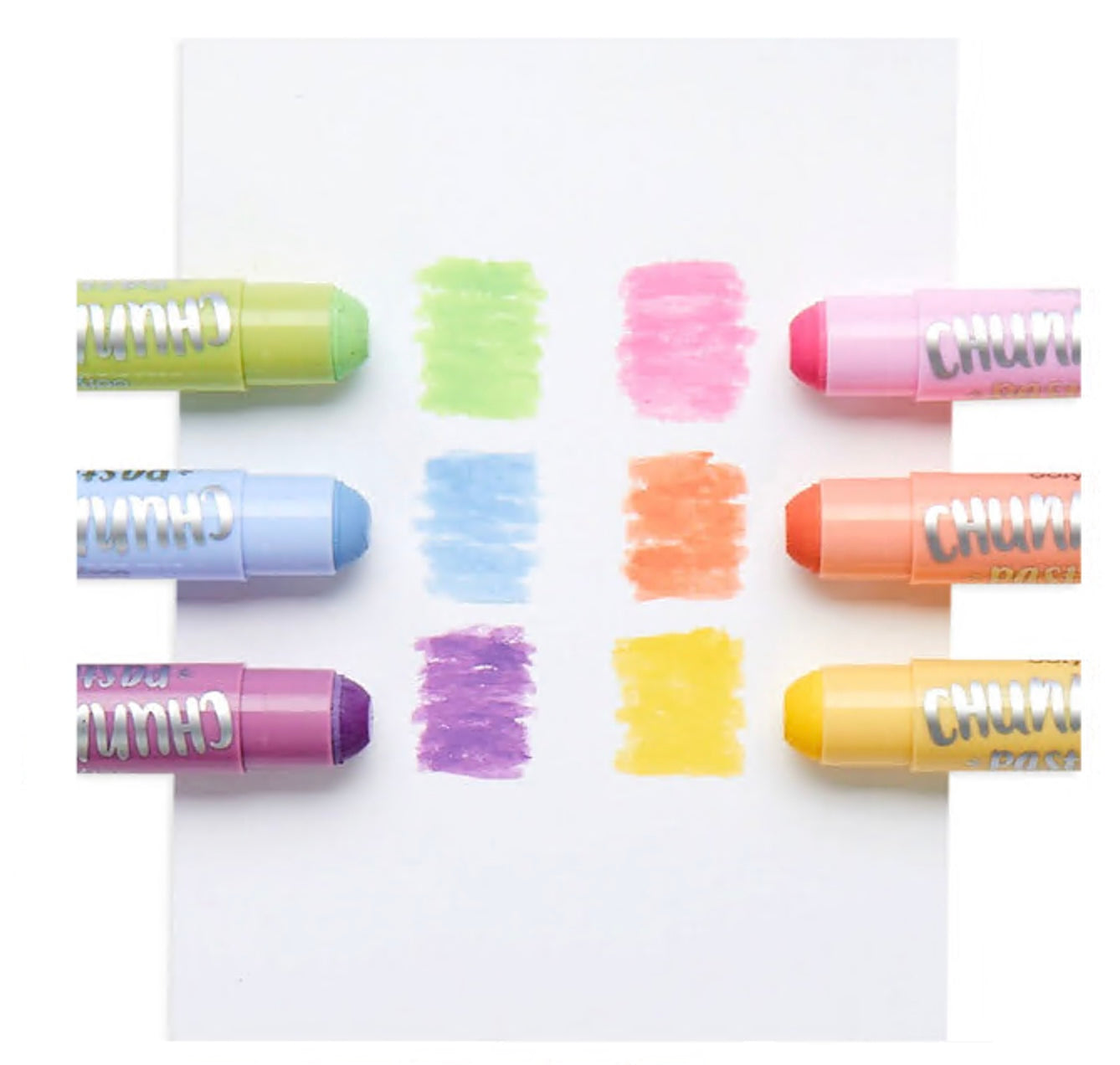 Ooly -Chunkies Paint Sticks - Pastel Pack (Set of 6)
