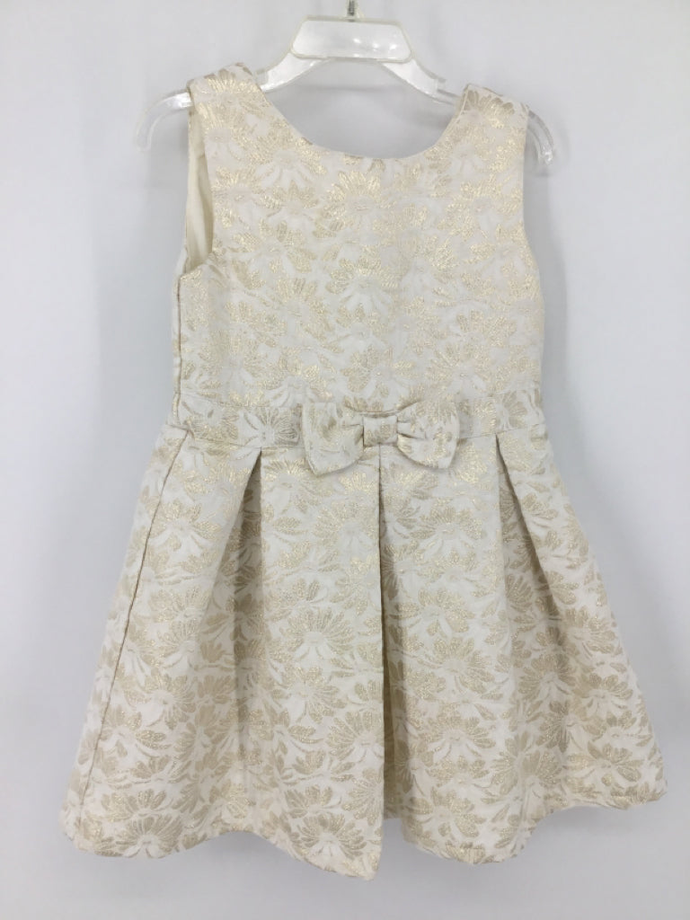 Carter's Child Size 4 Cream Dress - girls