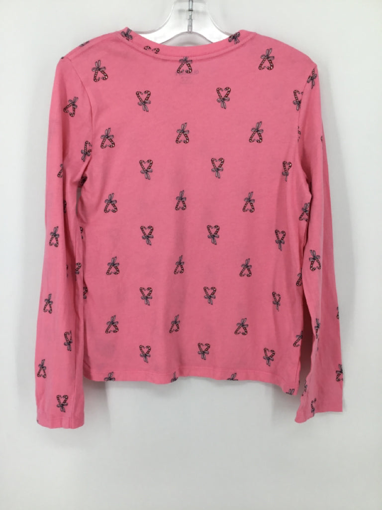 Old Navy Child Size 10 Pink Christmas T-Shirt