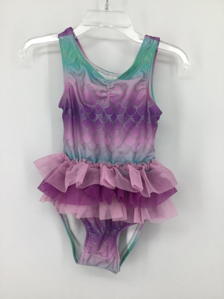 Cat & Jack Child Size 2 Purple Swimwear - girls