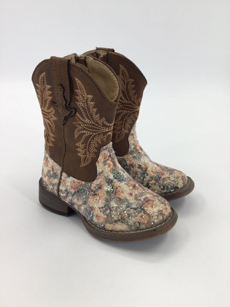 Roper Child Size 6 Toddler Brown Boots