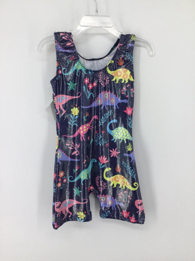 brandless Child Size 4 Blue Dance - girls