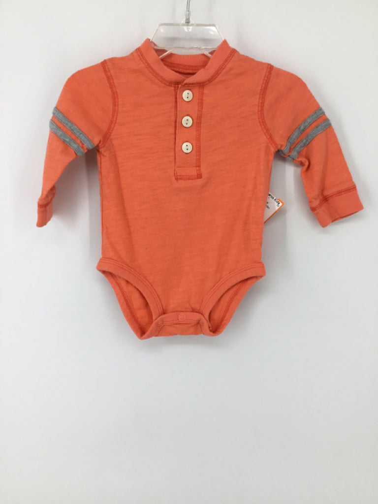 OshKosh B'gosh Child Size 6 Months Orange Onesie