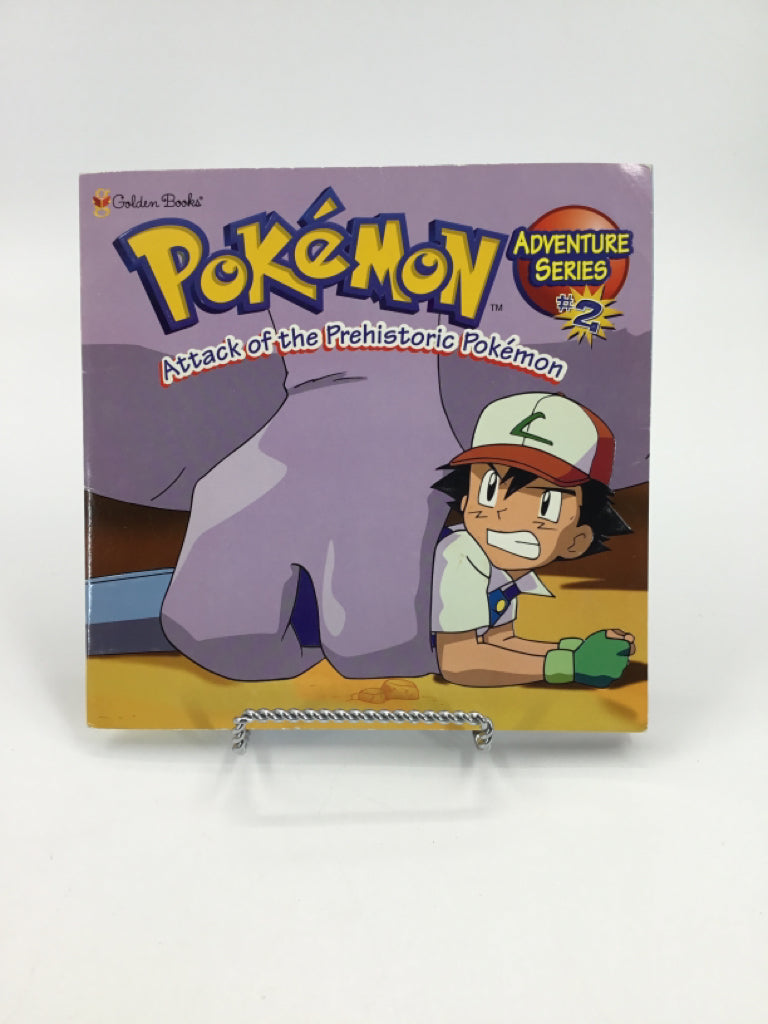 Pokemon Attack of the Prehistoric Pokemon Paper Back Book