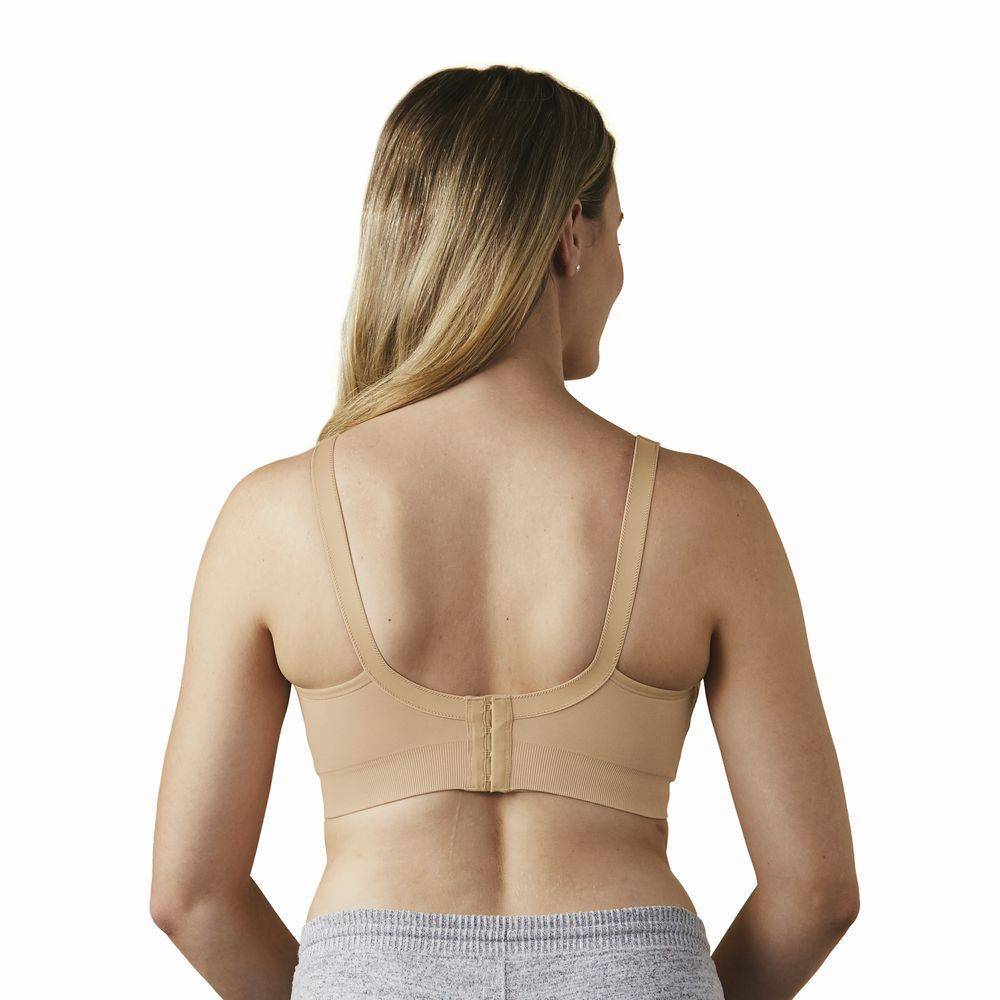 Bravado Designs Body Silk Seamless Full Cup Bra Size X-Large FC Black Wireless