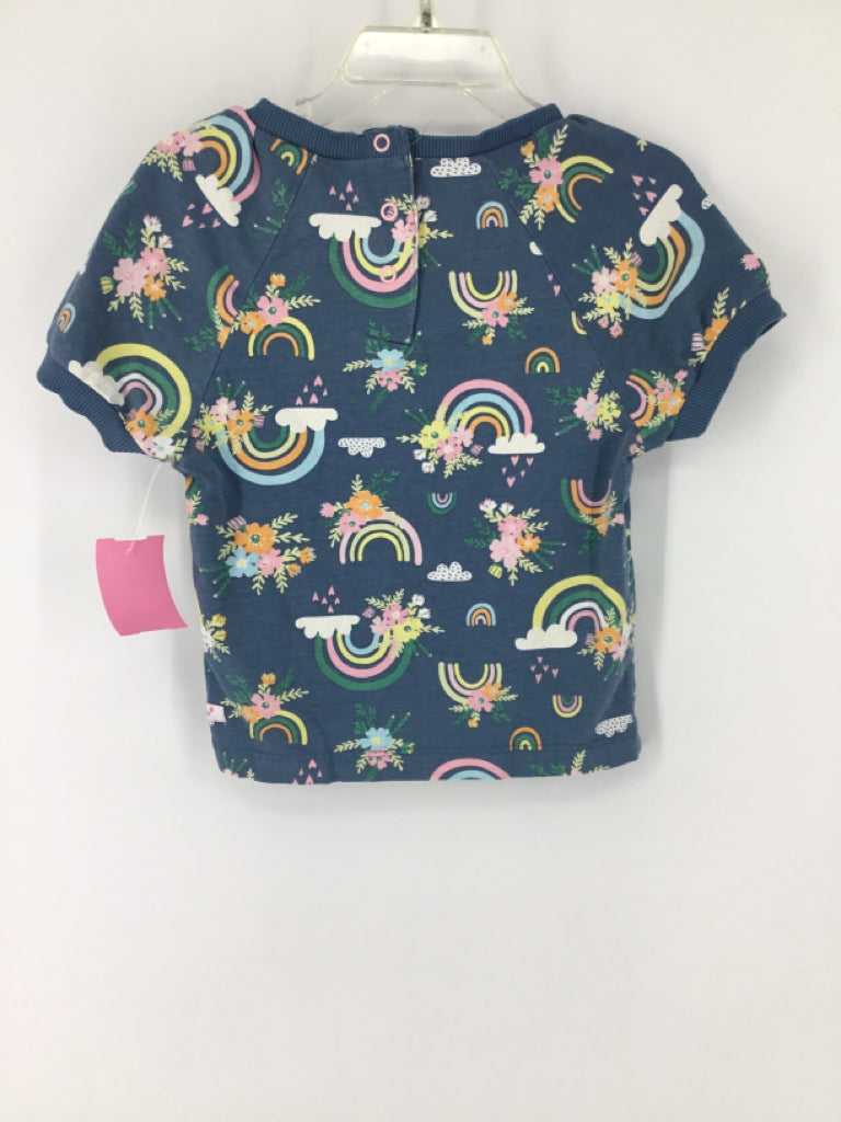 Ruffle Butts Child Size 2 Blue Outfit - girls