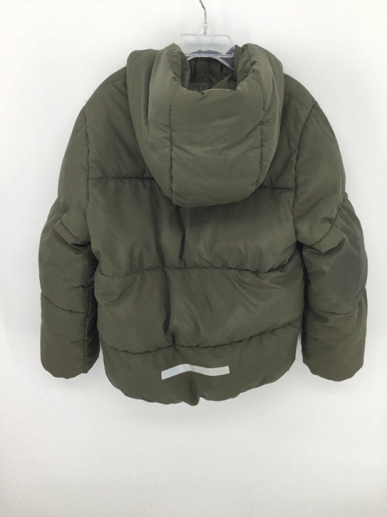 H & M Child Size 6 Green Solid Outerwear - boys