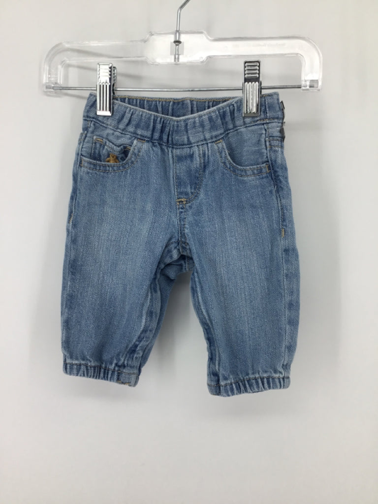 Baby Gap Child Size 0-3 Months Blue Solid Jeans - boys