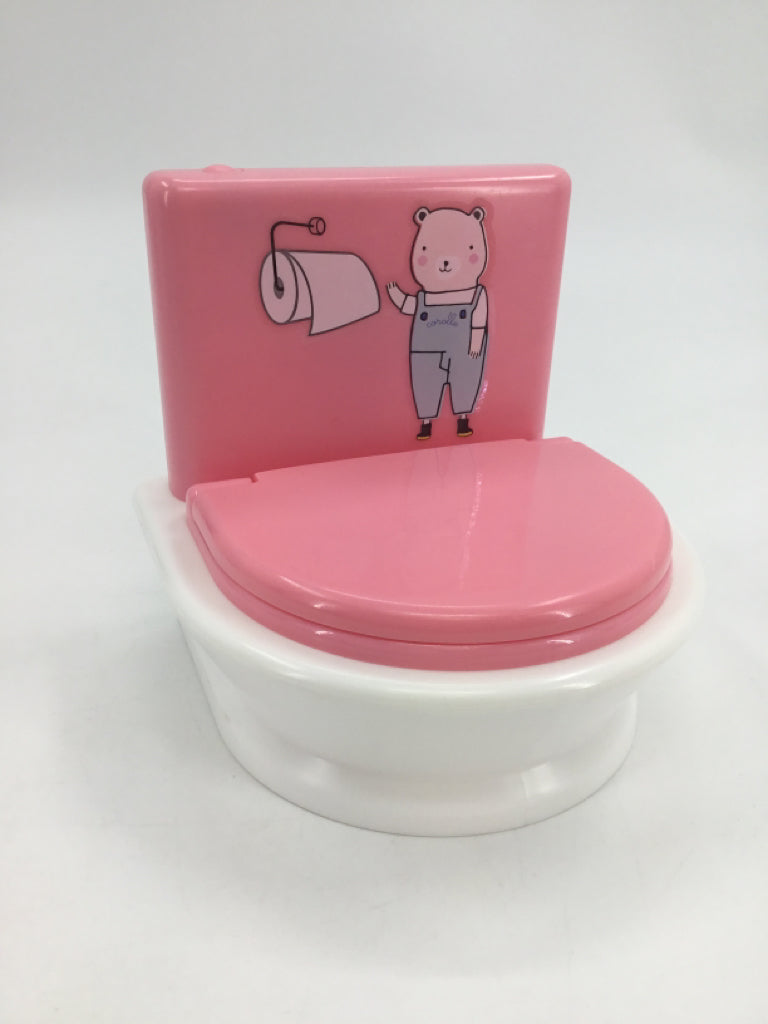 Corolle Interactive Baby Doll Potty with 2 Sounds - for 12" and 14" Dolls
