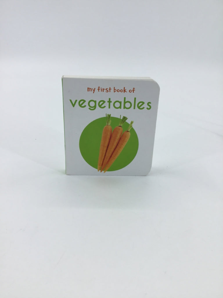 my first book of vegetables board Book