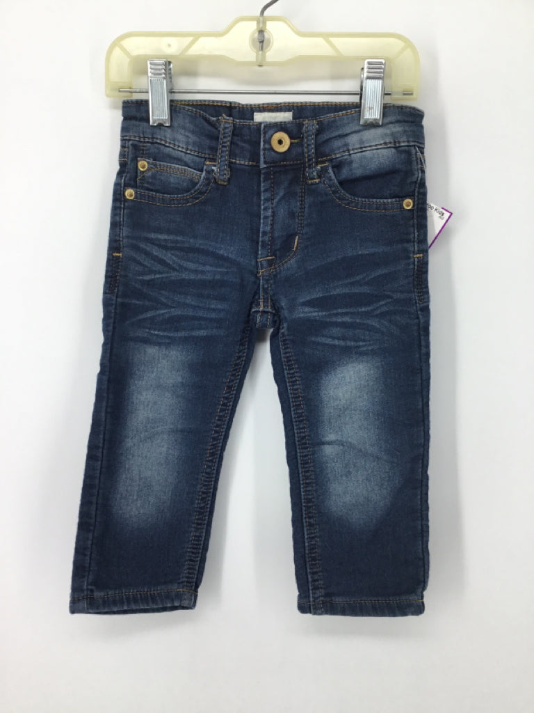 Hudson Child Size 18 Months Blue Solid Jeans - boys