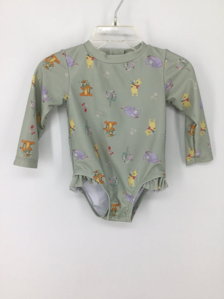 Disney Child Size 9 Months Green Swimwear - girls
