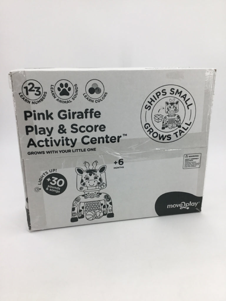 Move 2 Play Pink Giraffe Play & Score Activity Center