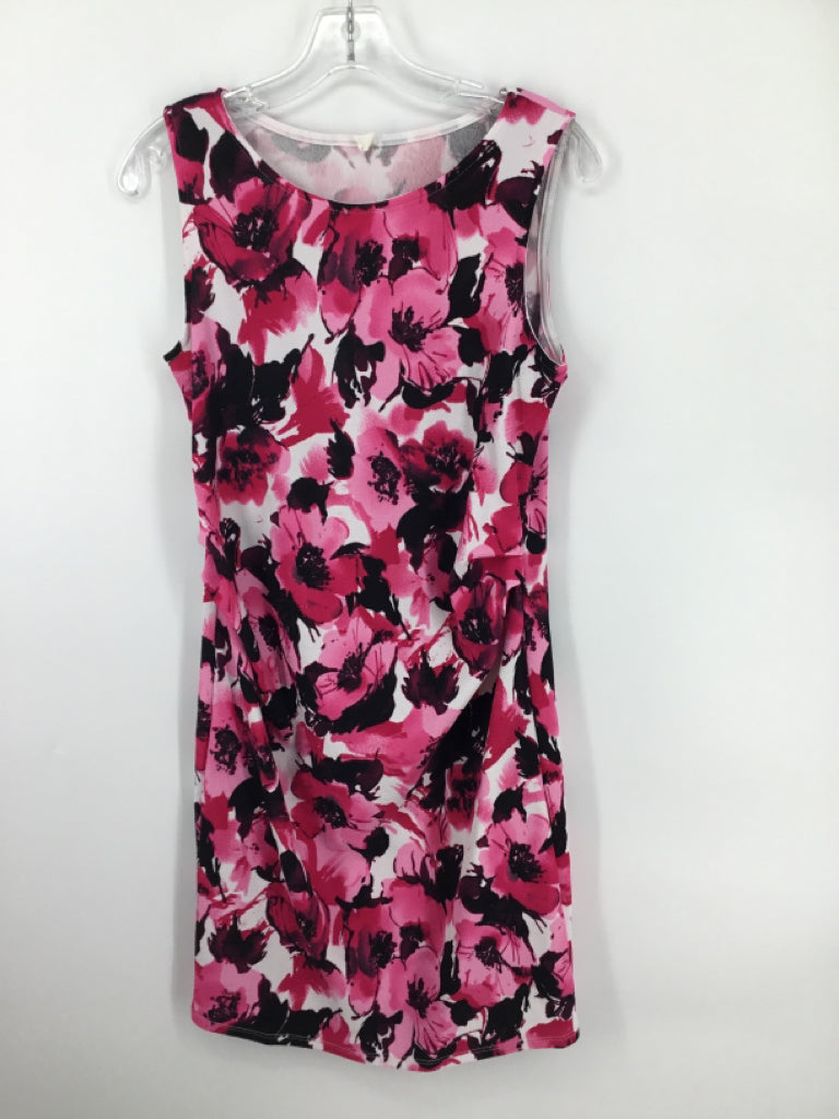 Pink Blush Size M Poly Blend Dress - Maternity