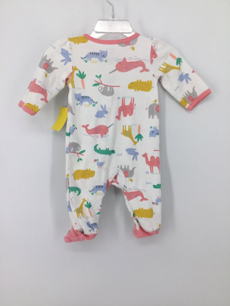 Carter's Child Size 3 Months Pink Sleepers