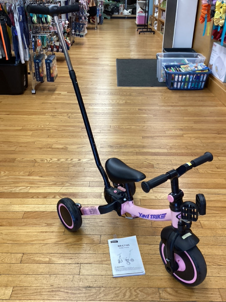 Besrey Pink Toddler Tricycle